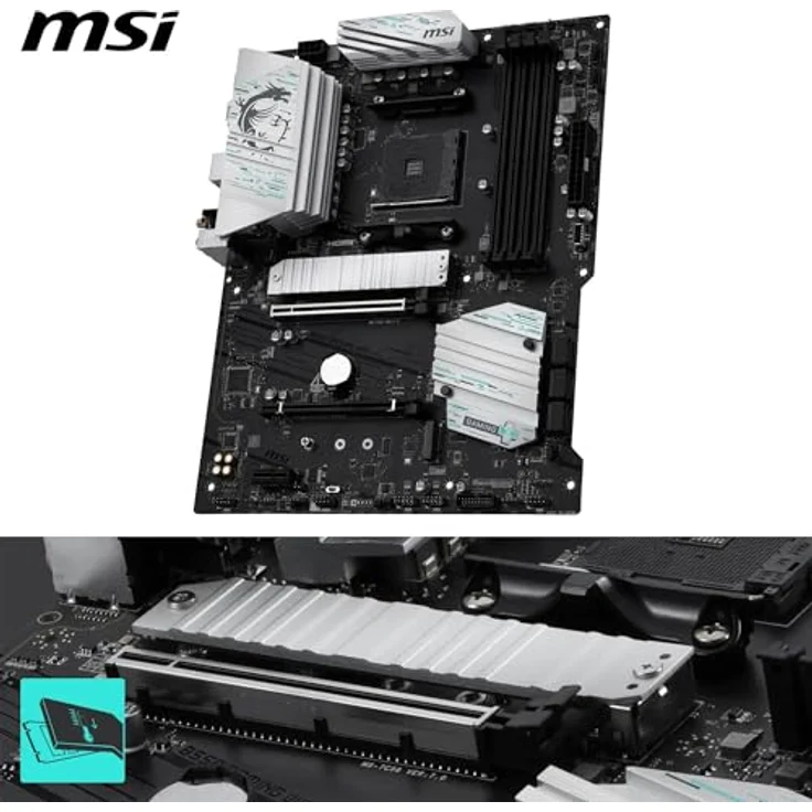 MSI B550 Gaming WiFi, Mainboard mit WiFi-Funktion und Gaming-Optimierung – Bild 3