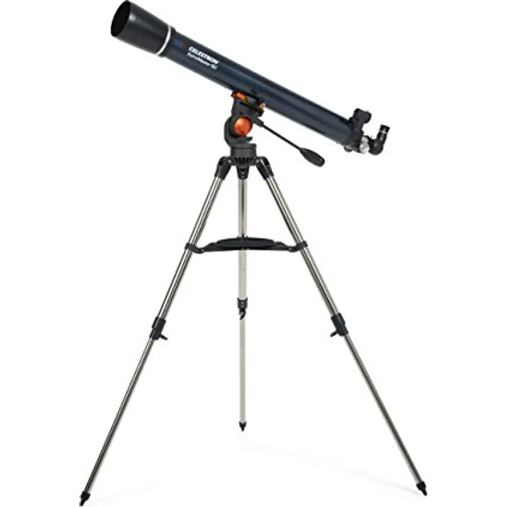 Celestron AstroMaster 90 AZ - 90/1000 Refraktor Teleskop – Bild 2