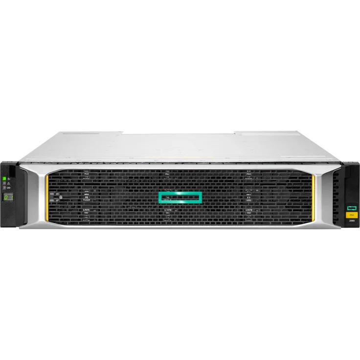 Hewlett Packard Enterprise MSA 2060 Laufwerksgehäuse Rack (2 U) - 16Gb Fibre Channel SFF Storage, 24 Schächte (SAS-3)