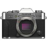 Fujifilm X-T30 II, spiegellose Systemkamera mit 26,1 MP, blitzschnellem Autofokus und 4K Videoaufnahme, silber