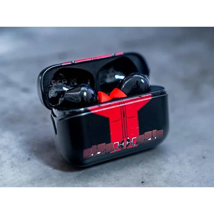 Exquisite Gaming Marvel Holdems Deadpool TWS Kopfhörer, kabellos mit ...