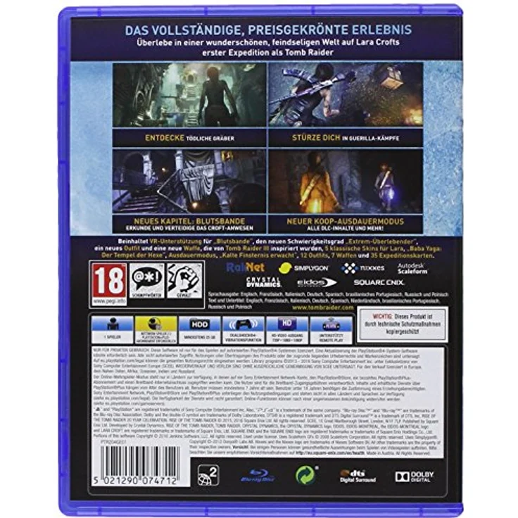 Rise of the Tomb Raider - 20-Jähriges Jubiläum (PS4) - Preisvergleich – Bild 2