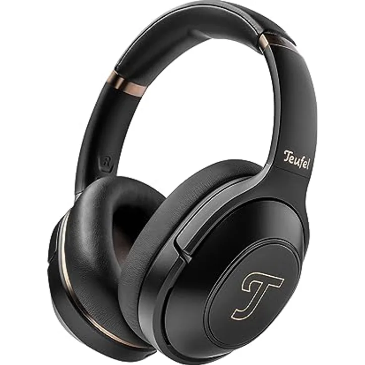 Teufel REAL Blue PRO Ohrumschließender HD-Bluetooth-Kopfhörer mit Active Noise Cancelling - Schwarz