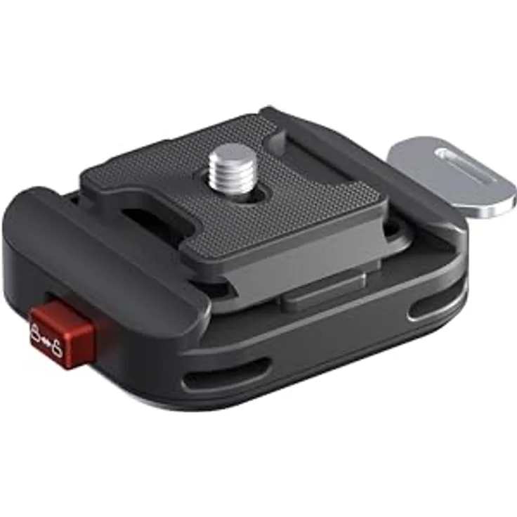 Freewell Kameragurt Schnellverschluss-Klemme, universell kompatibel mit DSLR- und spiegellosen Kameras, belastbar bis 10 kg, leichtes Aluminium-Design, 75g