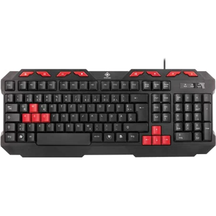 DELTACO Gaming 4 in 1 KIT - Headset + Tastatur + Maus + Mauspad (DE Layout, PC, Computer, Laptop, Xbox, PS4) schwarz – Bild 3