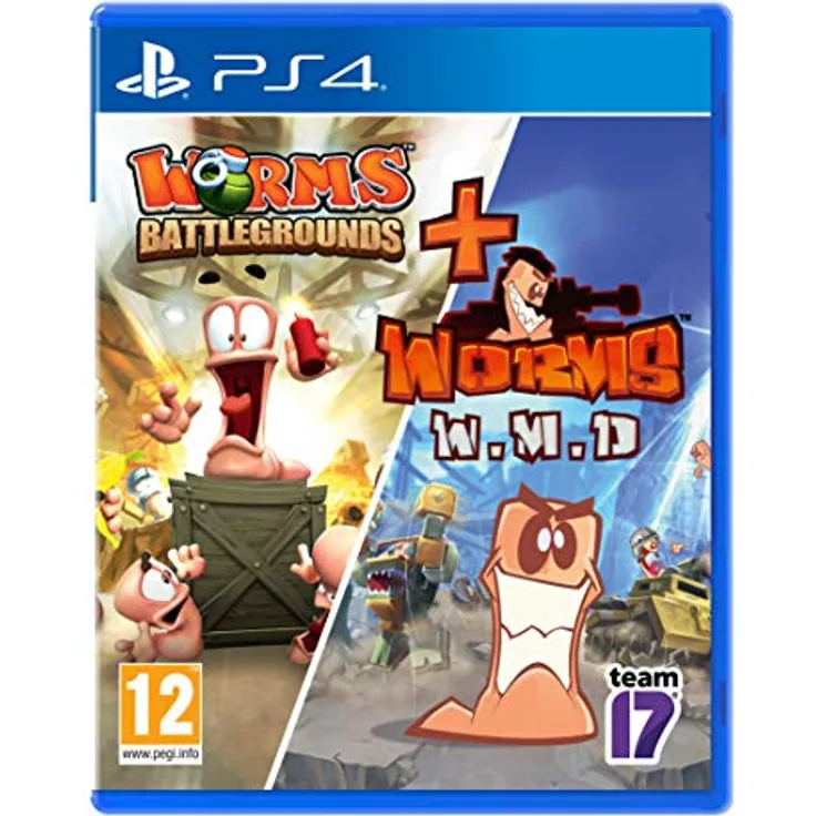 Worms Battlegrounds + Worms Wmd - Double Pack PS4