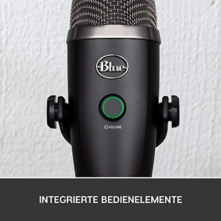 Blue Yeti NANO USB-Mikrofon für Aufnahme und Streaming auf PC und Mac, verstellbares Stativ, Plug und Play - Schwarz - Preisvergleich – Bild 5