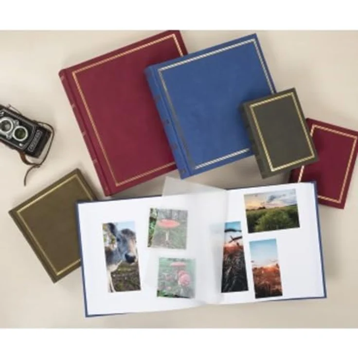 Hama Super-Jumbo-Album London, 34x35 cm, 80 weiße Seiten, Blau – Bild 7