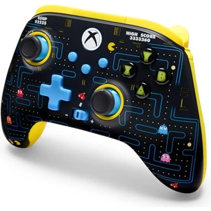 PowerA Wireless Controller für Xbox Series X, kabelloser Gaming Controller mit Halleffekt Daumensticks, 4 programmierbaren Tasten, ergonomischem Design und integriertem Kopfhörer-Wählrad, Schwarz – Bild 5