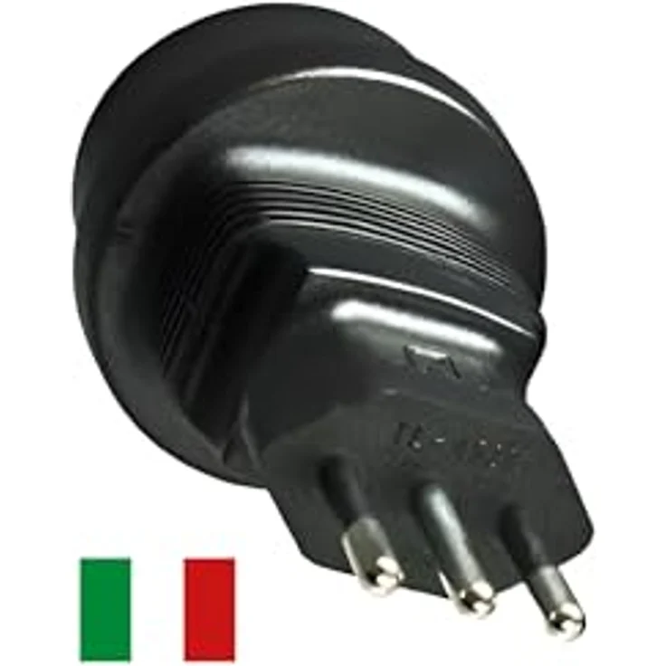 EFB-Elektronik GmbH Stromadapter Italien YL-4523,ITA 3pin Stecker/CEE 7/3 Buchse (EB515.4) – Bild 3