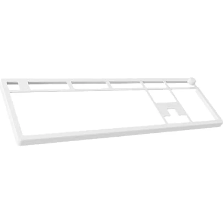 HyperX Alloy Rise Top Plate (White), stabiles Aluminium mit Werkzeugloser Einrichtung, 100% personalisierbar