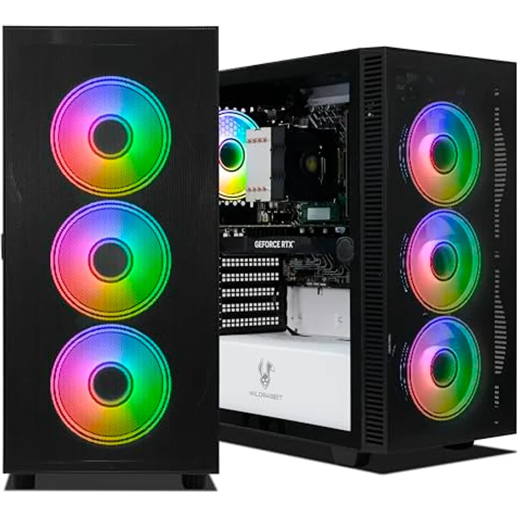 Ankermann ARCHON Gaming PC, Intel Core i7-13700F, Nvidia GeForce RTX 3050 6GB, 16GB DDR5 RAM, 1TB NVMe SSD, Windows 11 Pro, WLAN & Bluetooth, MS Office 2024 – Bild 7
