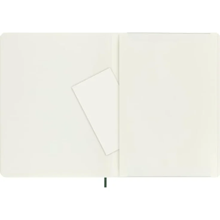 MOLESKINE Notizbuch Xlarge, Punktraster, Soft Cover, myrtengrün, 70 g/m² elfenbeinweißes Papier, abgerundete Ecken, Gummiband und Lesezeichenband – Bild 6