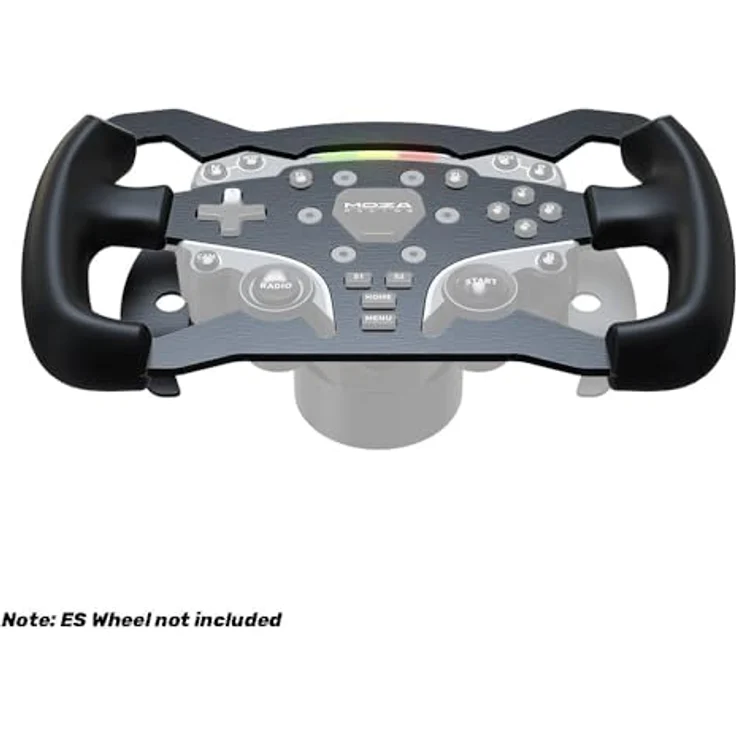 Moza ES Formula Wheel Mod, Gaming Controller aus Aluminium, Schwarz, für Rennsimulationen – Bild 2
