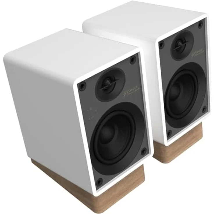 Onkyo Creator Series GX-10DB, Aktive Regal-Lautsprecher in Weiß mit 3" Woofer, USB-C, Bluetooth 5.3 und Phono/Line-Eingang – Bild 4
