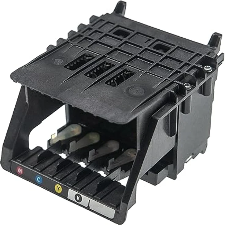 vhbw Kompatible Tintenpatrone für HP Officejet Pro 8620/8616 e-All-in-One, Druckkopf mit exzellenter Druckqualität, B/C/M/Y – Bild 2