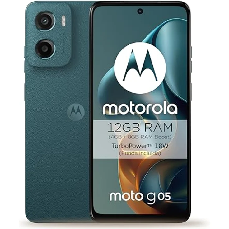 Motorola Handy Moto g05 64GB Forest Green, Smartphone mit 50 MP Hauptkamera – Bild 1