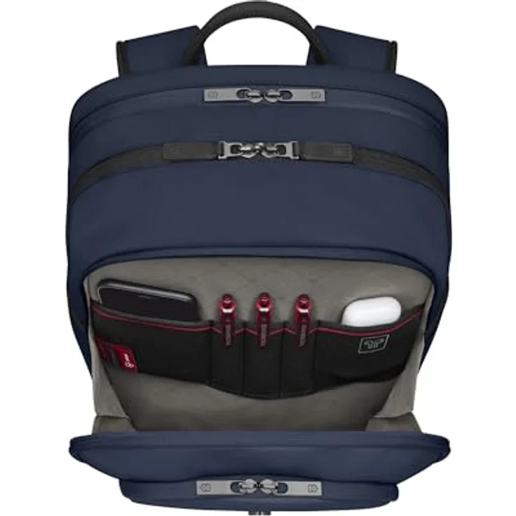 Victorinox Altmont Modern Deluxe Backpack, Rucksack mit 15,6 Zoll Laptopfach, 27 l Stauraum, wasserabweisend, Blau – Bild 4