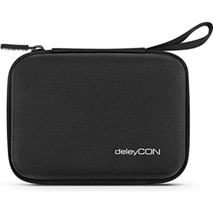 deleyCON Hardcase Tasche für GoPro Actionkamera & Zubehör, robust mit Staub-, Aufprallschutz und Spritzwasserschutz, Schwarz, Größe M – Bild 4