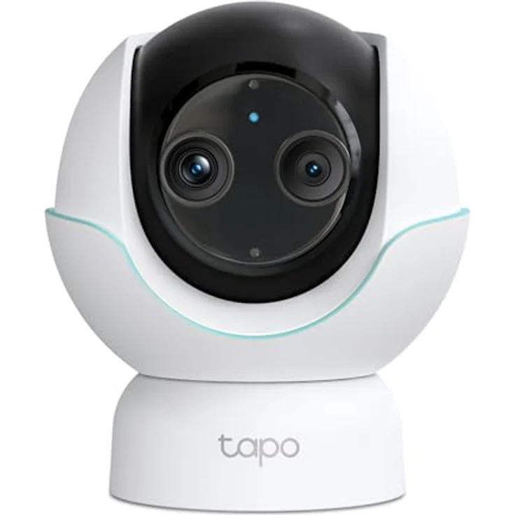 TP-Link Tapo C840 BabyCam, Netzwerkkamera mit Doppellinse, 2560 x 1440 Pixels, Bewegungserkennung, Schlafanalyse, Nachtlicht, Smart-Home-kompatibel, Weiss – Bild 2