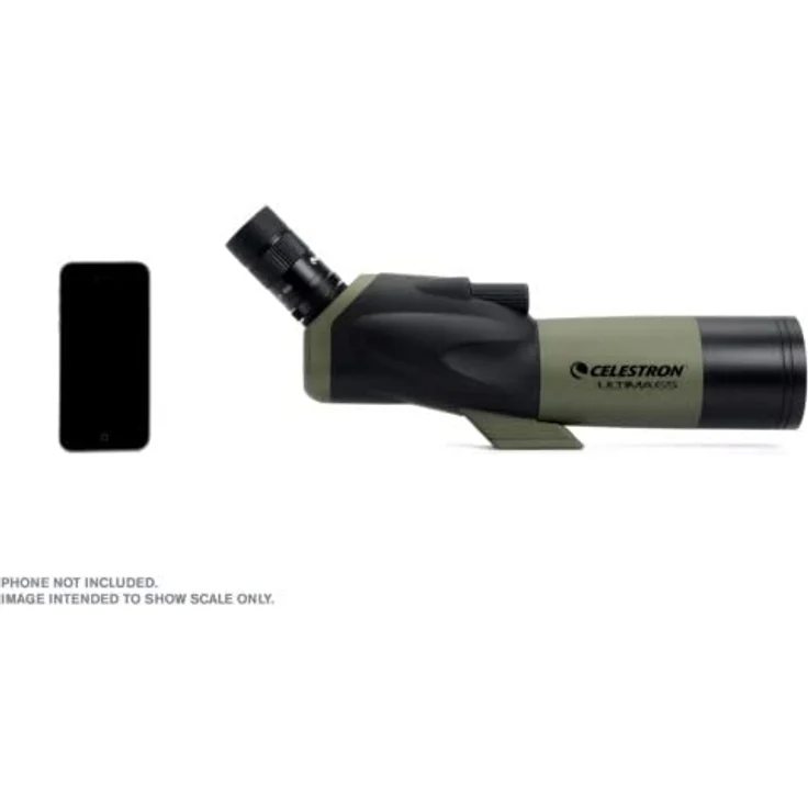 Celestron Ultima 65, Refraktor-Teleskop für Naturbeobachtungen, 55x Vergrößerung, wasserfest, leicht mit 1,05 kg – Bild 6