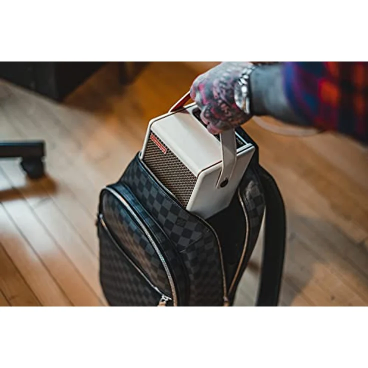 Positive Grid Spark MINI Gitarrenverstärker, für E-Gitarre Bass und Akustikgitarre tragbarer 10-W-Mini-Verstärker Perlweiß - Preisvergleich – Bild 5