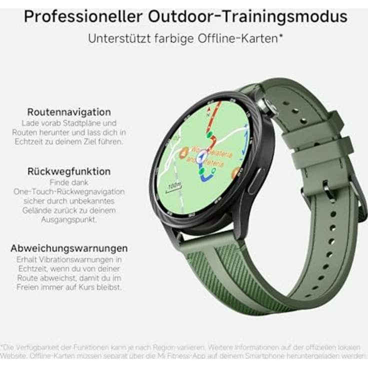 XIAOMI Watch S5 46 Smartwatch, Fluorkautschuk, 140-210 mm, Schwarz – Bild 10