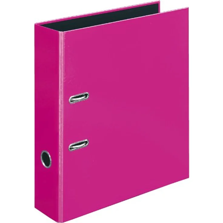 VELOFLEX Präsentationsordner Ordner Velocolor 4142371, A4 70mm breit PP vollfarbig pink – Bild 2