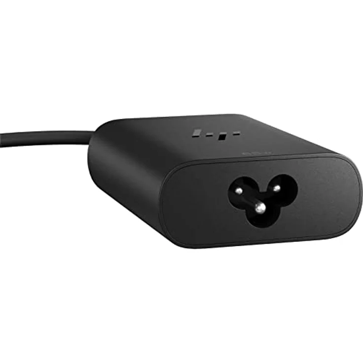 HP 65 W GaN USB-C-Laptop-Ladegerät | 2 x USB-C Anschlüsse | 75 x 53 x 22 mm (B x T x H) | 110 g | Galliumnitrid (GaN) | 65 W | Schwarz – Bild 3