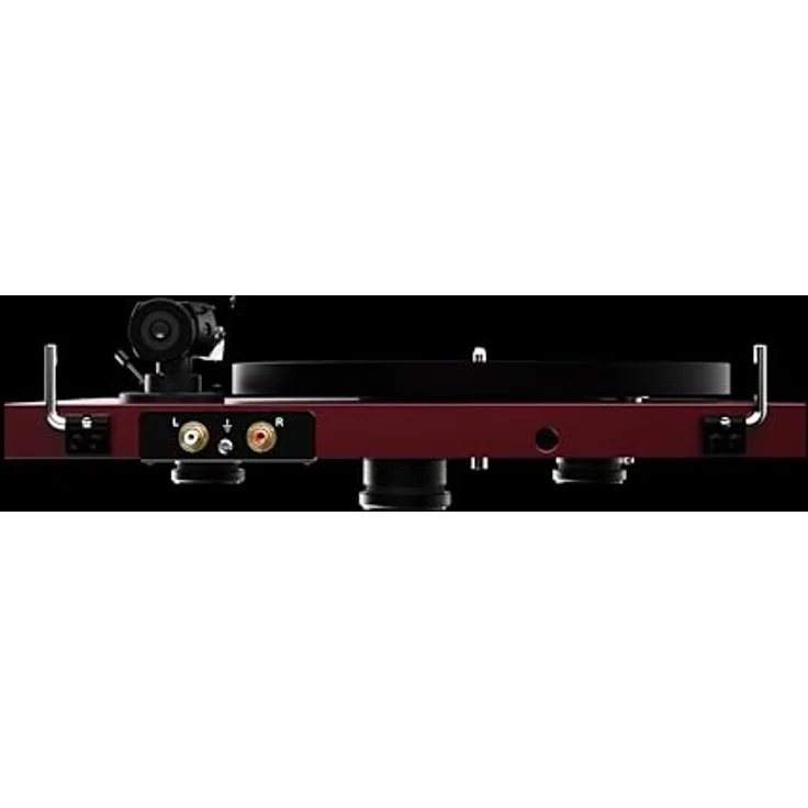 Pro-Ject Debut EVO 2 Plattenspieler, Braun, Riemenantrieb, 33/45 U/min, 8,6" Carbon-Tonarm, höhenverstellbare Füße – Bild 5