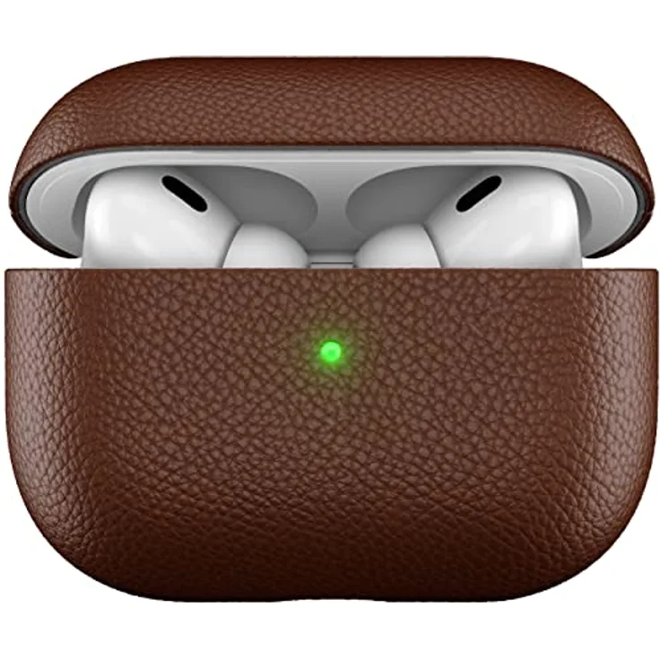 Keybudz Artisan Leder Schutzhülle (Kopfhörer Hülle), Kopfhörertasche + Schutzhülle, Braun