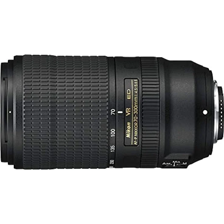 Nikon AF-P Nikkor 70-300mm 1:4.5-5.6E ED VR Objektiv (62 mm Filtergewinde) für Nikon-F-Bajonett schwarz – Bild 2