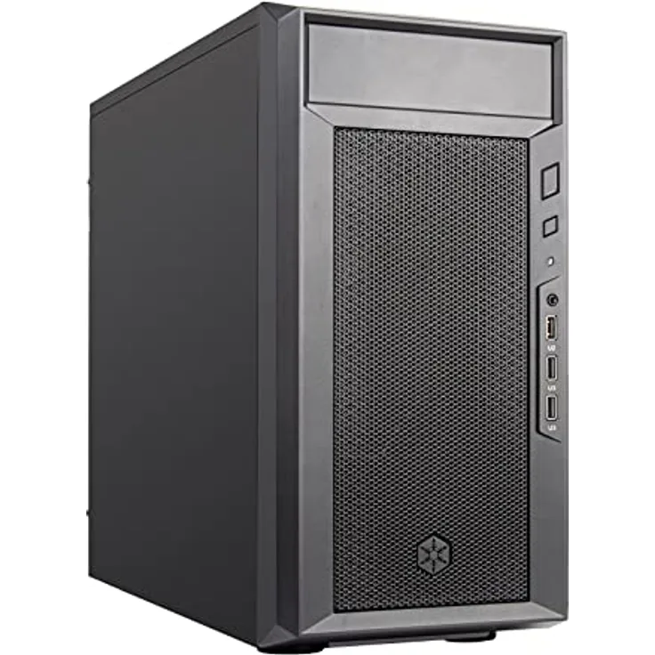 Silverstone SST-FA311-B - FARA 311 Kompaktes Micro-ATX-Gehäuse mit tollen Funktionen und Merkmalen