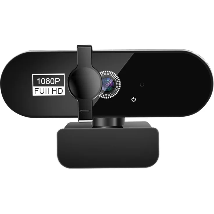 ENGELMANN 4K UHD Webcam, Autofokus, Mikrofon, Privacy-Cover, 120° Weitwinkel, 360° Rotation