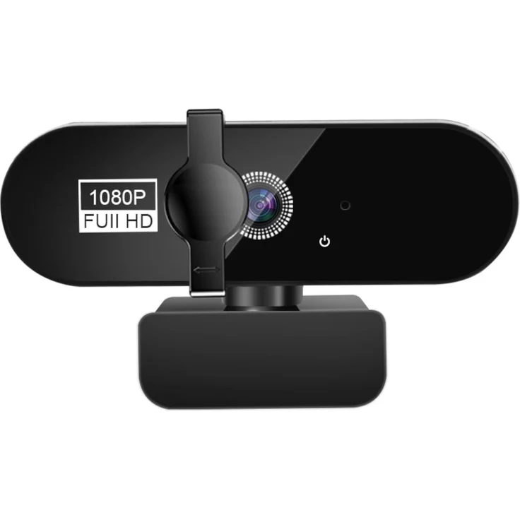 ENGELMANN 4K UHD Webcam, Autofokus, Mikrofon, Privacy-Cover, 120° Weitwinkel, 360° Rotation