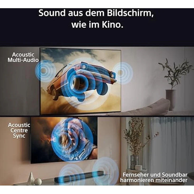 Sony BRAVIA 7 QLED (XR l Mini LED) 65 Zoll 4K HDR Google Smart TV (2024) | Gaming Features for Playstation 5, IMAX Enhanced, Dolby Vision Atmos, Chromecast, AirPlay, 120Hz 65XR70 – Bild 4