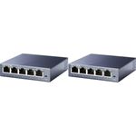 TP-Link TL-SG105 5-Port-Gigabit-Desktop-Switch 2er Pack, Netzwerk Switch der Marke TP-Link