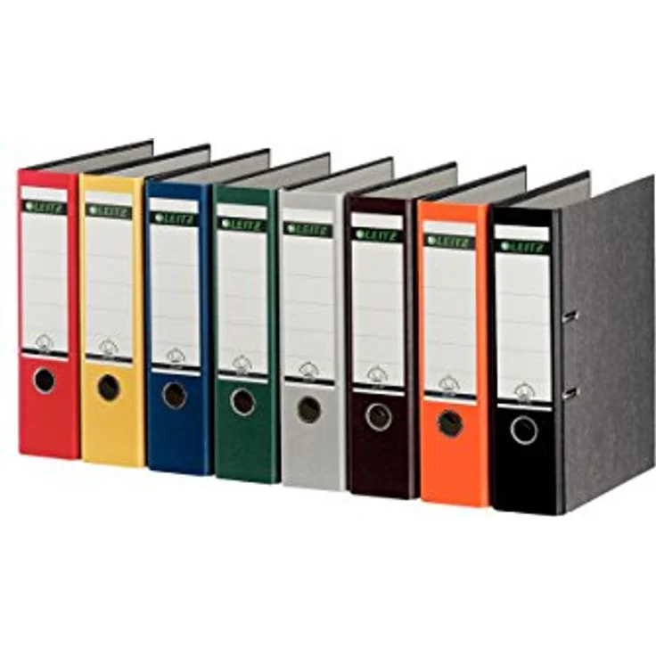Leitz 1080-50-85 Ordner, A4, breit, Karton, grau – Bild 8