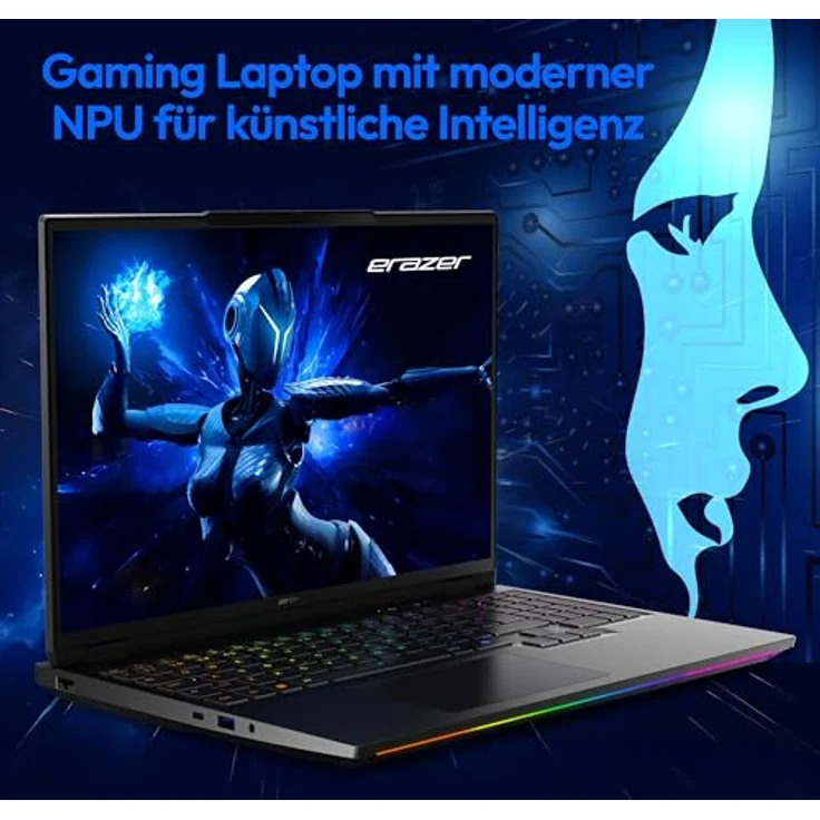Erazer Beast 16 X1 Ultimate 16" 2.5K Core Ultra 9 275HX 32GB/2TB SSD RTX 5090 Win11 MD62732 – Bild 6