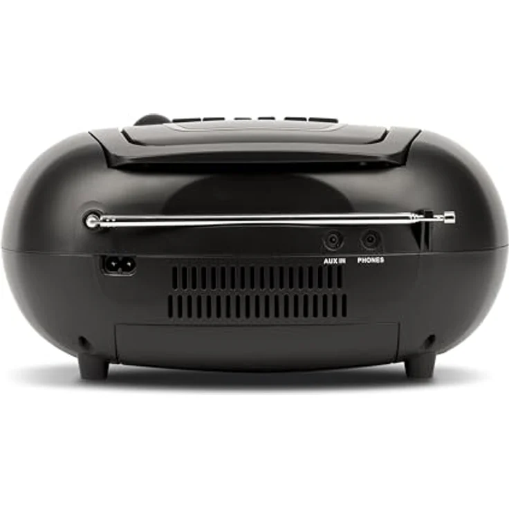 Trevi CMP 576 DAB Stereo tragbar mit Digitalempfänger DAB / DAB+ / FM mit RDS, Mp3, CD, USB, AUX-IN, Dot Matrix-Display, Speicherstationen – Bild 5