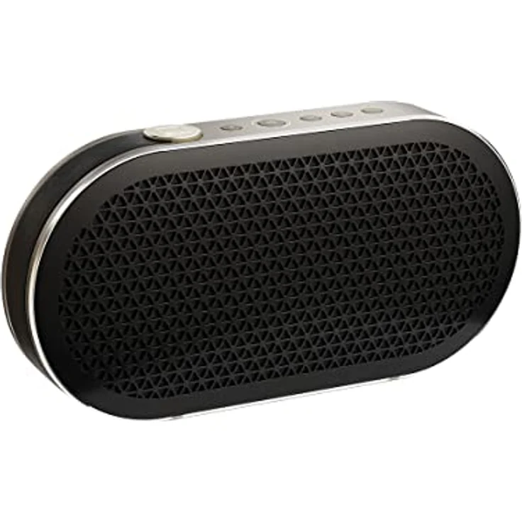 Dali Katch G2 Tragbarer Bluetooth-Lautsprecher, Kabellos, Kompakt, Outdoor-Lautsprecher, 30 Stunden Spielzeit, mit Stoff-Staubschutzkappe, Druckpegel 95 dB, Iron Black – Bild 1