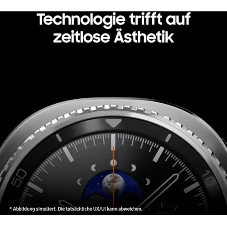 Samsung Galaxy Watch 8 Classic, Smartwatch mit drehbarer Lünette, 64 GB Speicher, 46 mm, Bluetooth, schwarz – Bild 3