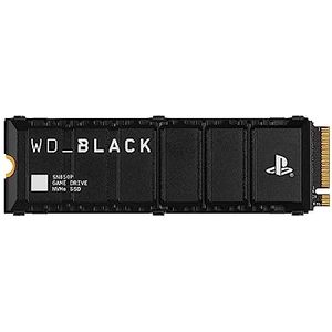 Bild für WD_BLACK SN850P 1 TB NVMe SSD Offiziell Lizenziert für PS5 Konsolen (interne Gaming SSD; optimierter Kühlkörper; PCIe Gen4 Technologie, bis zu 7.300 MB/s Lesen, M.2 2280)