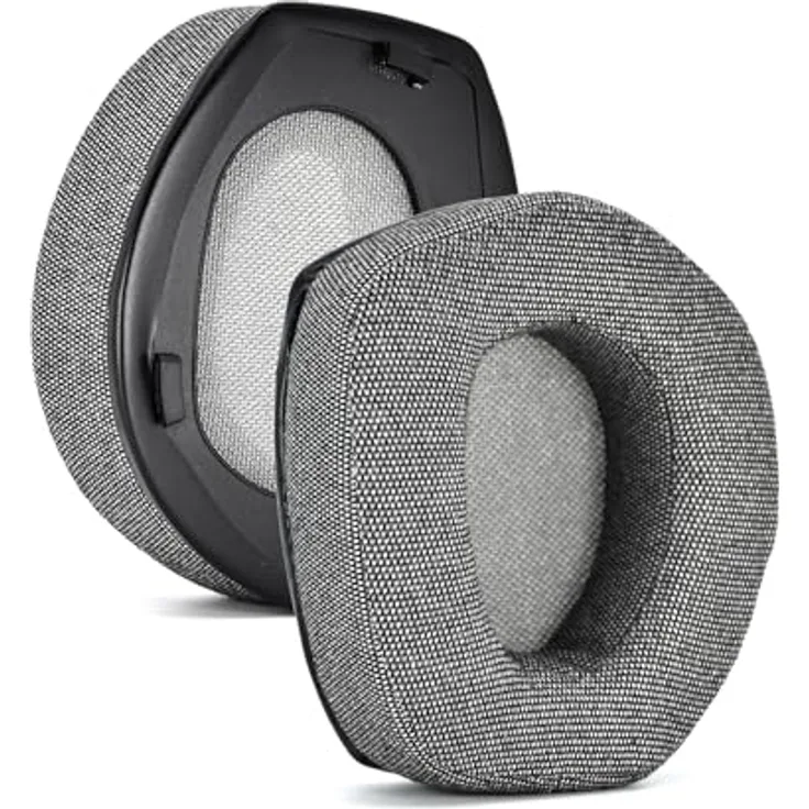 INF Comfort Ohrpolster für Sennheiser HDR RS 165 175 185 195, Memory Foam, atmungsaktiv, verbesserte Klangwiedergabe, bequem für lange Tragezeiten
