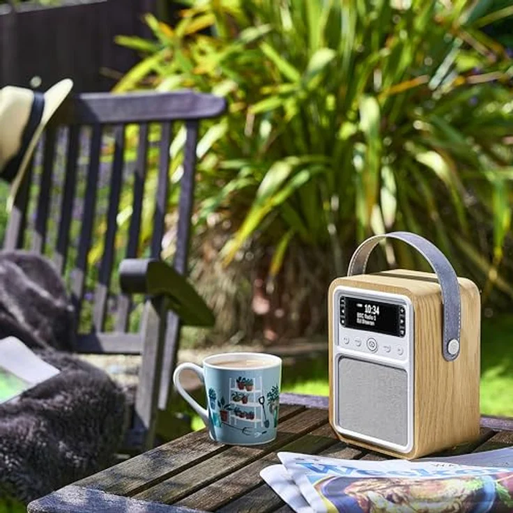VQ VQ-MONTY-OK Monty Radio w/Bluetooth Eiche – Bild 4