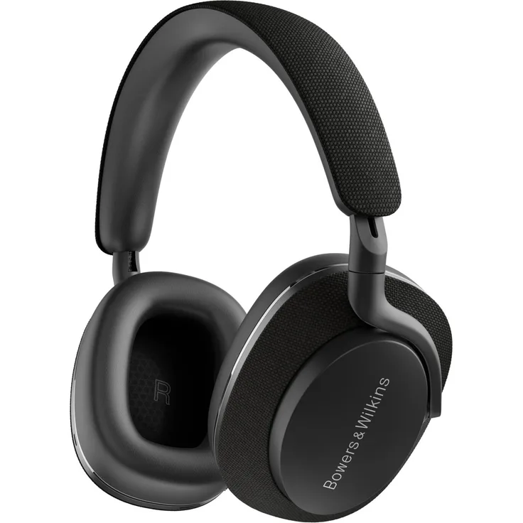 Bowers & Wilkins PX7 S2 Bluetooth Over-Ear-Kopfhörer (Active Noice Cancelling (ANC), Transparenzmodus, 15 min Schnellladefunktion), schwarz