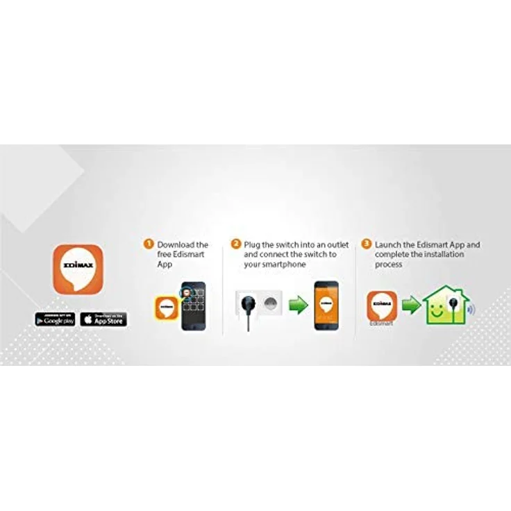 Edimax SP-2101W V3 Smart Plug mit Strommesser, Smart Plug Switch mit Leistungsmesser, intelligente Energieverwaltung für Zuhause, weiß – Bild 5