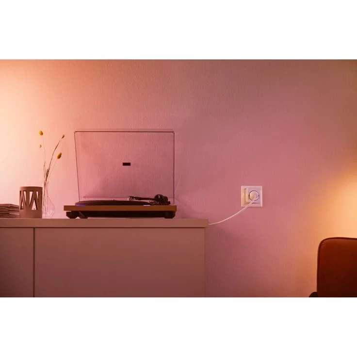 WiZ Smart Plug, Smarte Steckdose, intelligente Steuerung per App/Stimme über WLAN, auch von unterwegs steuerbar, weiß (‎929002427614) – Bild 8