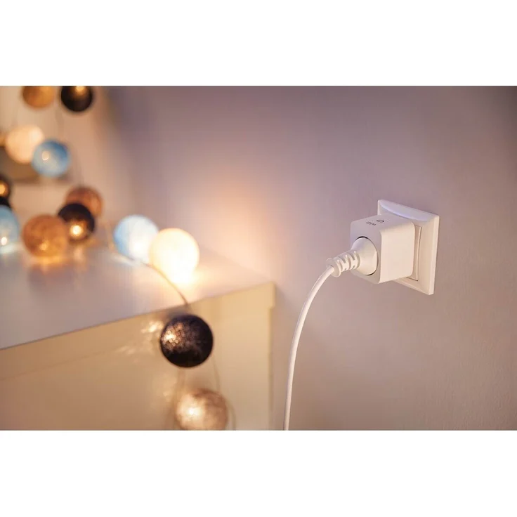 WiZ Smart Plug, Smarte Steckdose, intelligente Steuerung per App/Stimme über WLAN, auch von unterwegs steuerbar, weiß (‎929002427614) – Bild 7