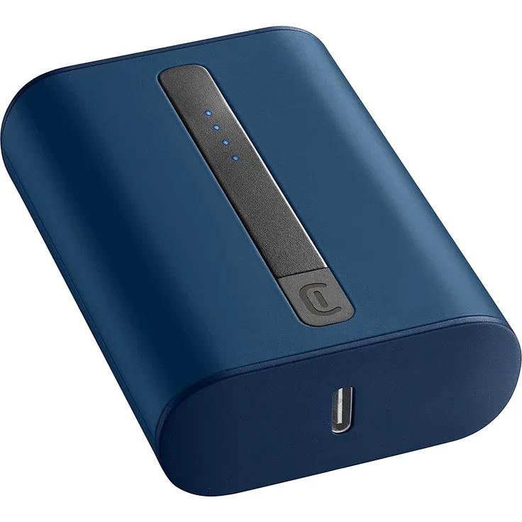 Cellularline Powerbank THUNDER 10000 mAh, blau